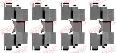 Accessory Kit, disc brake pad QUICK BRAKE 109-1662