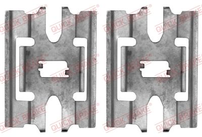 Accessory Kit, disc brake pad QUICK BRAKE 109-1663