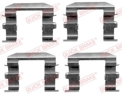 Accessory Kit, disc brake pad QUICK BRAKE 109-1664