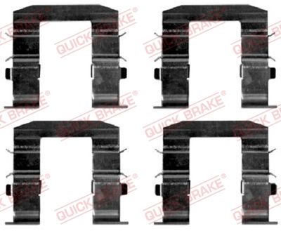 Accessory Kit, disc brake pad QUICK BRAKE 109-1665
