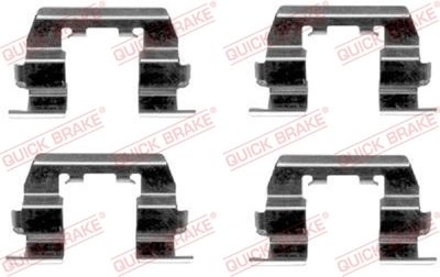 Accessory Kit, disc brake pad QUICK BRAKE 109-1669