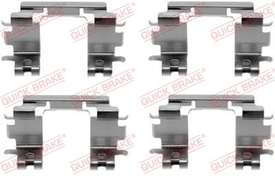 Accessory Kit, disc brake pad QUICK BRAKE 109-1670