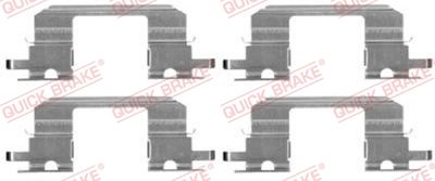 Accessory Kit, disc brake pad QUICK BRAKE 109-1672