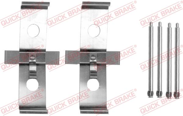 QUICK BRAKE 109-1674 Accessory Kit, disc brake pad