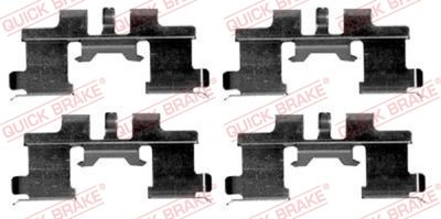Accessory Kit, disc brake pad QUICK BRAKE 109-1677