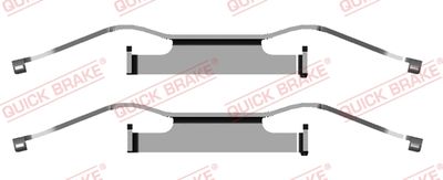 Accessory Kit, disc brake pad QUICK BRAKE 109-1680