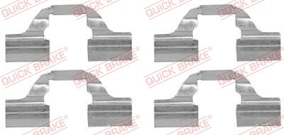 Accessory Kit, disc brake pad QUICK BRAKE 109-1684