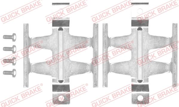 QUICK BRAKE 109-1687 Accessory Kit, disc brake pad