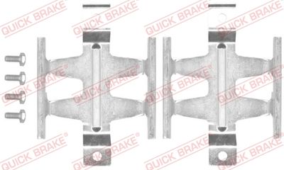 Accessory Kit, disc brake pad QUICK BRAKE 109-1687
