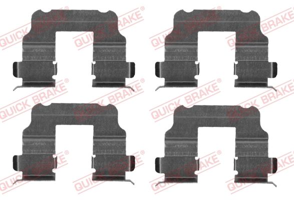 QUICK BRAKE 109-1690 Accessory Kit, disc brake pad