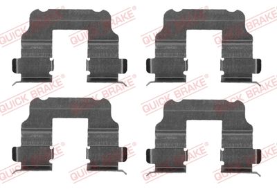 Accessory Kit, disc brake pad QUICK BRAKE 109-1690