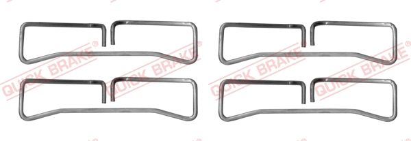 QUICK BRAKE 109-1691 Accessory Kit, disc brake pad
