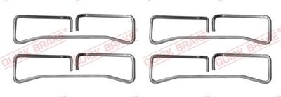 Accessory Kit, disc brake pad QUICK BRAKE 109-1691