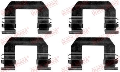 Accessory Kit, disc brake pad QUICK BRAKE 109-1693