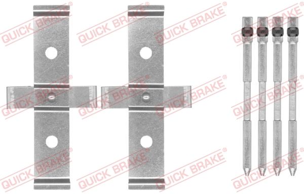 QUICK BRAKE 109-1694 Accessory Kit, disc brake pad