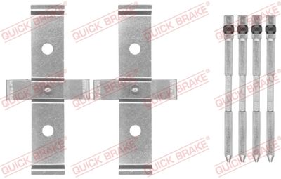 Accessory Kit, disc brake pad QUICK BRAKE 109-1694