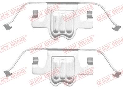 Accessory Kit, disc brake pad QUICK BRAKE 109-1695