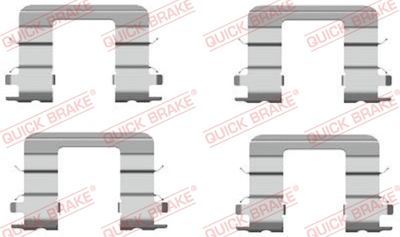 Accessory Kit, disc brake pad QUICK BRAKE 109-1696