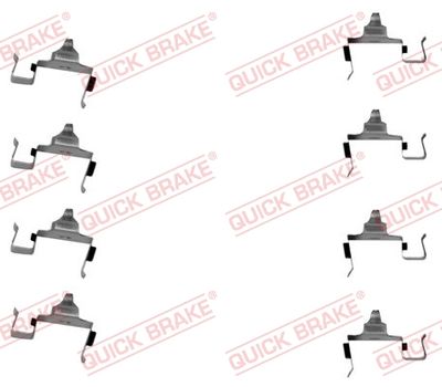 Accessory Kit, disc brake pad QUICK BRAKE 109-1697