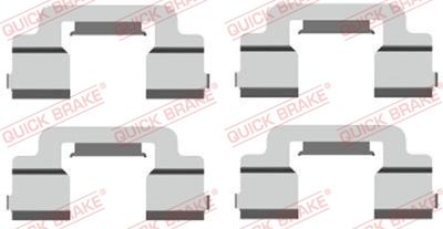 Accessory Kit, disc brake pad QUICK BRAKE 109-1703