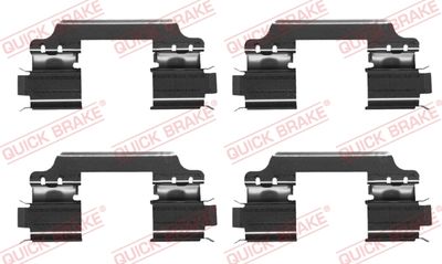 Accessory Kit, disc brake pad QUICK BRAKE 109-1707