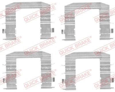 Accessory Kit, disc brake pad QUICK BRAKE 109-1708