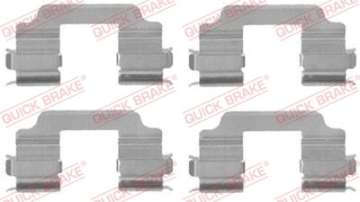 Accessory Kit, disc brake pad QUICK BRAKE 109-1709