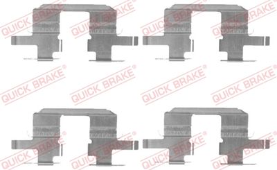 Accessory Kit, disc brake pad QUICK BRAKE 109-1711