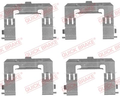 Accessory Kit, disc brake pad QUICK BRAKE 109-1715