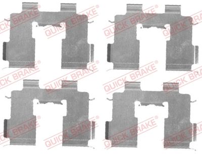 Accessory Kit, disc brake pad QUICK BRAKE 109-1717