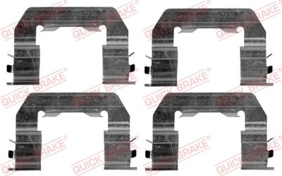 Accessory Kit, disc brake pad QUICK BRAKE 109-1719