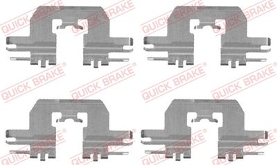 Accessory Kit, disc brake pad QUICK BRAKE 109-1724