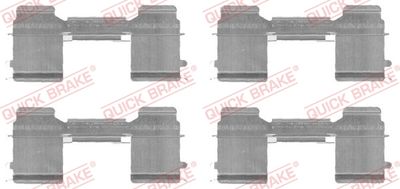 Accessory Kit, disc brake pad QUICK BRAKE 109-1726