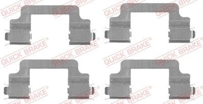 Accessory Kit, disc brake pad QUICK BRAKE 109-1727