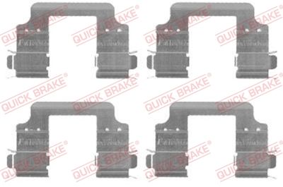 Accessory Kit, disc brake pad QUICK BRAKE 109-1728