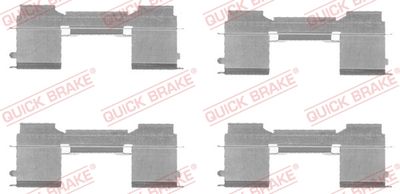 Accessory Kit, disc brake pad QUICK BRAKE 109-1729