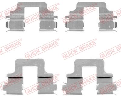 Accessory Kit, disc brake pad QUICK BRAKE 109-1731