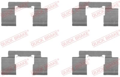 Accessory Kit, disc brake pad QUICK BRAKE 109-1732