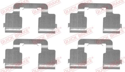 Accessory Kit, disc brake pad QUICK BRAKE 109-1733
