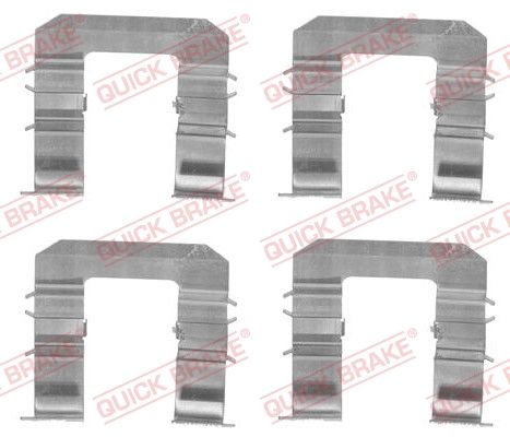 QUICK BRAKE 109-1735 Accessory Kit, disc brake pad
