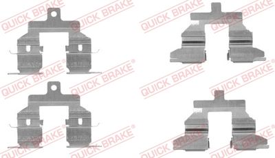 Accessory Kit, disc brake pad QUICK BRAKE 109-1737
