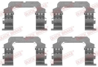 Accessory Kit, disc brake pad QUICK BRAKE 109-1738