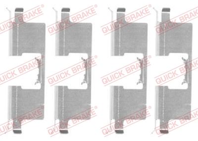 Accessory Kit, disc brake pad QUICK BRAKE 109-1745