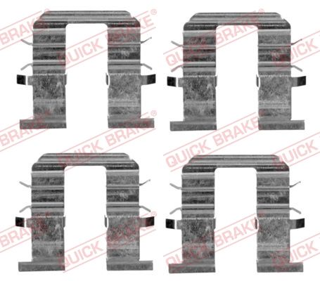 QUICK BRAKE 109-1746 Accessory Kit, disc brake pad