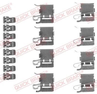 Accessory Kit, disc brake pad QUICK BRAKE 109-1748