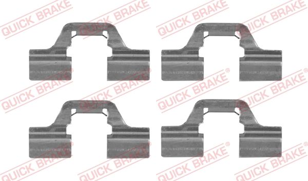 QUICK BRAKE 109-1749 Accessory Kit, disc brake pad