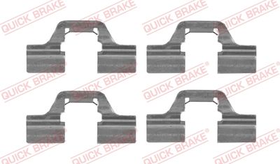 Accessory Kit, disc brake pad QUICK BRAKE 109-1749
