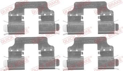 Accessory Kit, disc brake pad QUICK BRAKE 109-1750