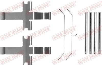 Accessory Kit, disc brake pad QUICK BRAKE 109-1752