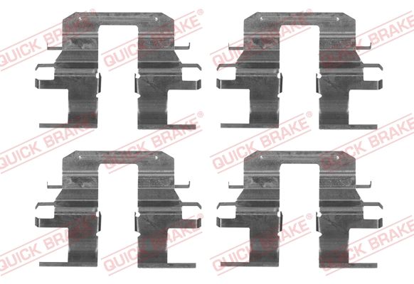 QUICK BRAKE 109-1753 Accessory Kit, disc brake pad